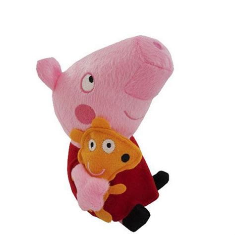 Pelúcia Turma Peppa Pig PEPPA 30 cm Eureka Card Cia