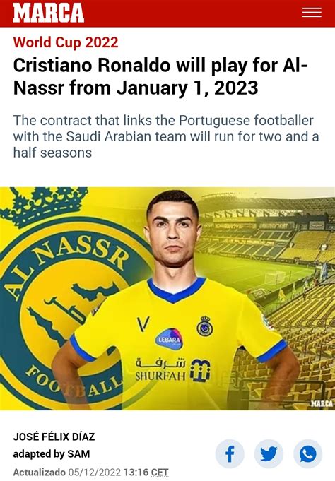 Cristiano Ronaldo Has Not Signed With the Saudi Al-Nassr FC | Misbar