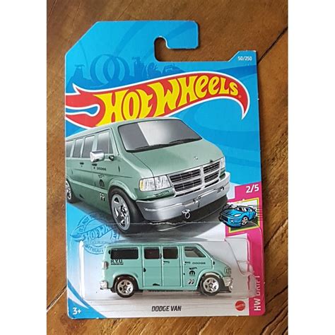 Hot Wheels 2021 Dodge Van Mooneyes Mopar Shopee Brasil