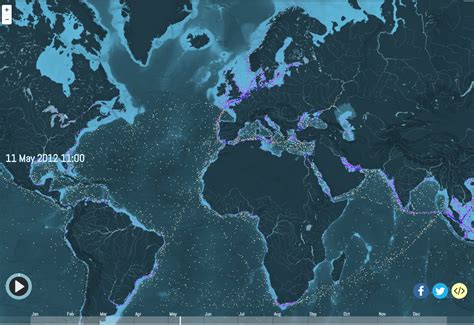 el trafico maritimo mundial en una sola toma invertiryespecularcom