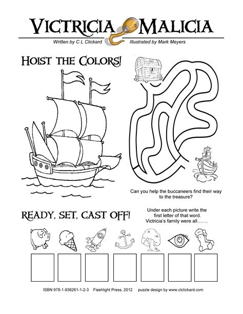 Pirate Printable Activities