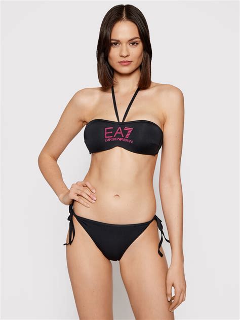 EA7 Emporio Armani Bikini 911095 1P402 00020 Schwarz Modivo At