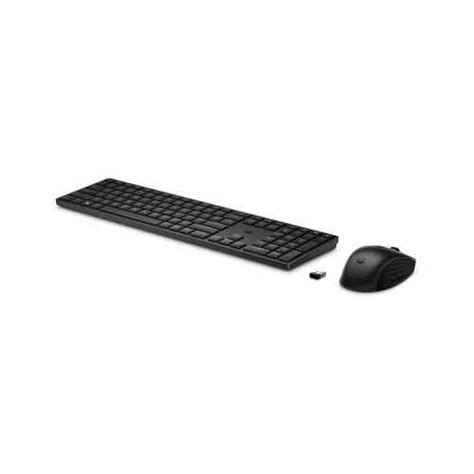 KIT DE TECLADO Y MOUSE HP 655 INALÁMBRICO USB A NEGRO ESPAÑOL