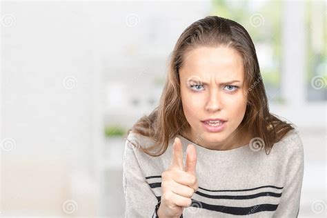 Frustrated Angry Woman Stock Image Image Of Adult Rage 71375729