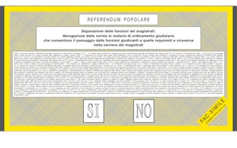 Referendum Giugno Spiegazione Semplice Su Cosa Si Vota Scegliendo