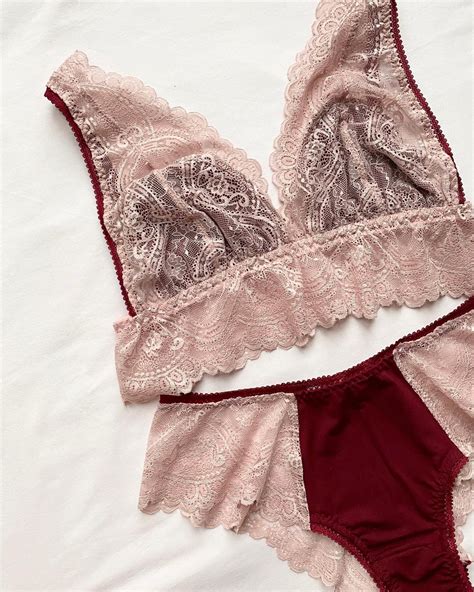 Limited Edition Sunset Lace Lingerie Set Sasha Jane Lingerie