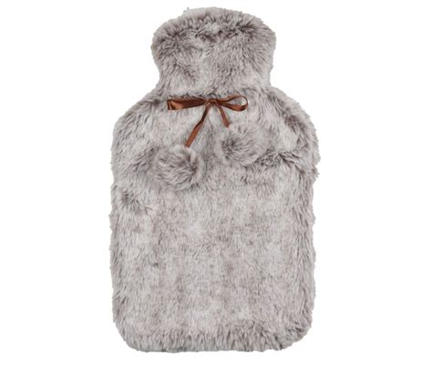 Faux Fur Mocha Cover For Hot Water Bottle Wicked Sista Cosmetic Bags Jewellery Hair