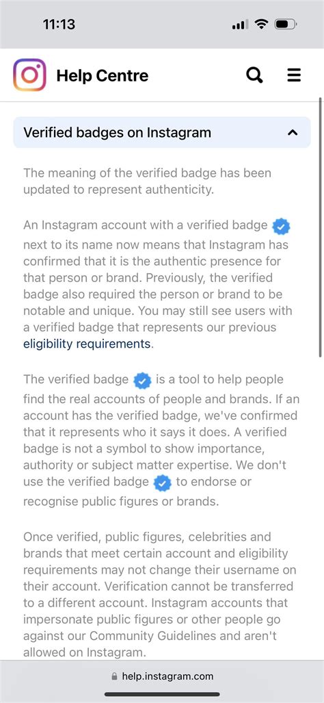 The meaning of the verified badge might be updated…. : r/Instagram