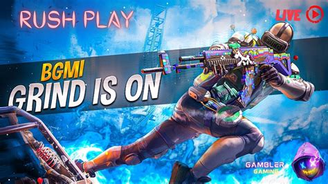 BGMI RUSH PLAY BGMI ACCOUNT BUY AND SALE EVERY STREAM UC GIVEAWAY