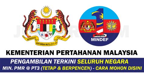logo kementerian pertahanan malaysia - Faith James