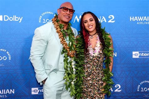 Dwayne Johnson's Eldest Daughter, Who Turned 23, 'Looks Just like Her