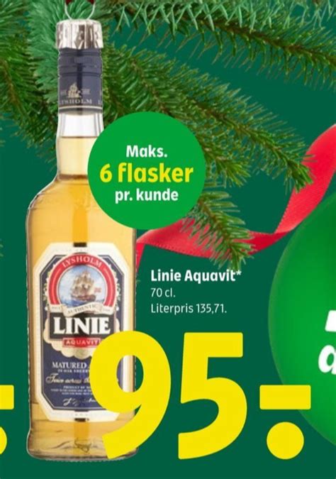 Linie Aquavit Snaps Tilbud Hos Coop