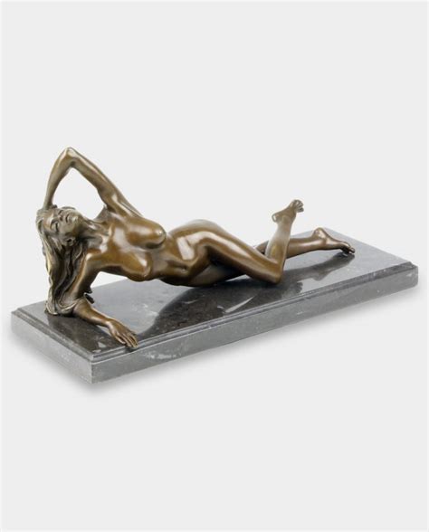Lying Naked Woman Bronze Sculpture Bronze Sculpture Art