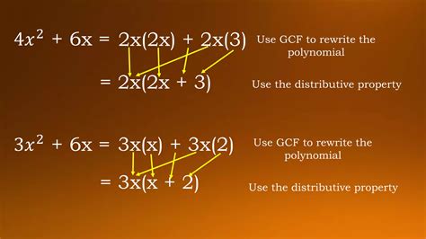 Factoring With Common Monomial Factor Ppt