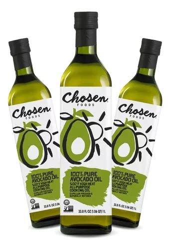 Aceite De Aguacate Chosen Foods Puro L Pack