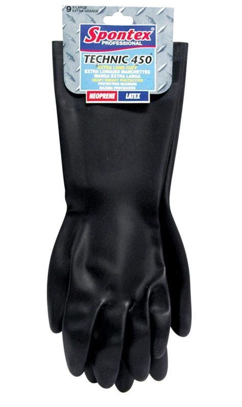 Spontex Professional Technic Gloves Are Heavy Neoprene Coated With