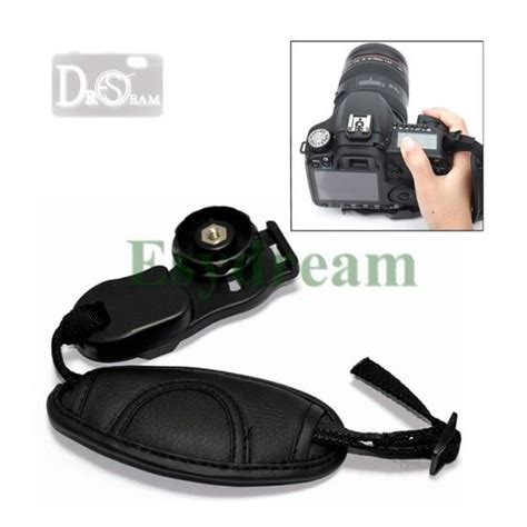 A Dragonne En Simili Cuir Pour Appareil Photo Pour Canon Nikon Sony