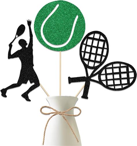 Lankback Tennis Centerpiece Sticks Tennis Sport Theme Birthday Party