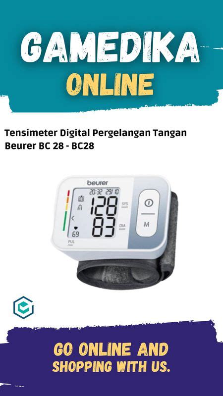 Tensimeter Digital Pergelangan Tangan Beurer Bc Bc