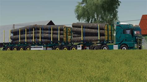 FS22 Fliegl Timber Runner Pack v 1 0 Other trailers Forestry Mod für