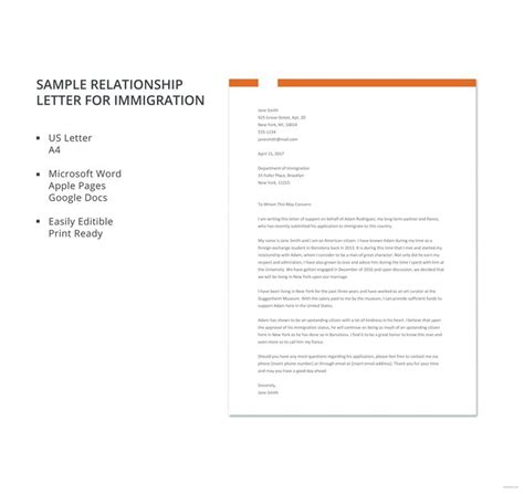 Write A Proof Of Relationship Letter Effectively