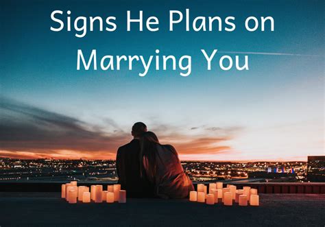 Signs He Intends To Marry You Hubpages