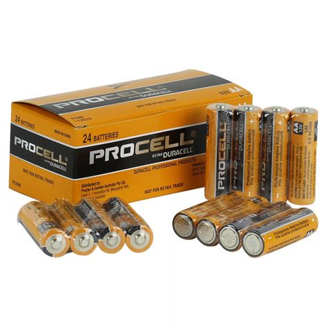 duracell pc procell aa batteries bulk pack  pieces dj city