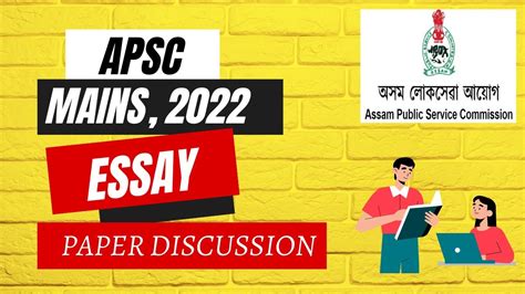 Apsc Cce Mains Essay Question Paper Detailed Discussion In