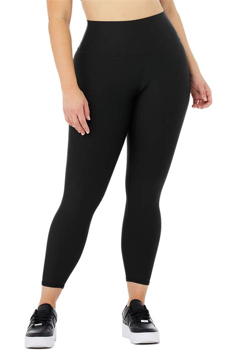 7 8 High Waist Airlift Legging Black Alo Yoga Mexico