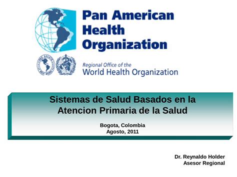 Pdf Sistemas De Salud Basados En La Atencion Primaria De La Salud Y