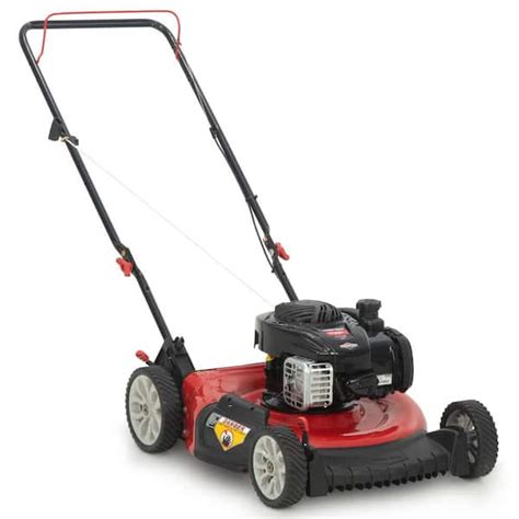 Troy Bilt In Cc Briggs And Stratton Gas Walk Behind Push Lawn