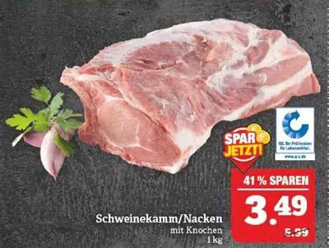 Schweinekamm Oder Nacken Angebot Bei Marktkauf Prospekte De