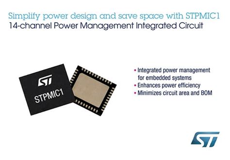 Fully Integrated Power-Management IC from STMicroelectronics Saves ...