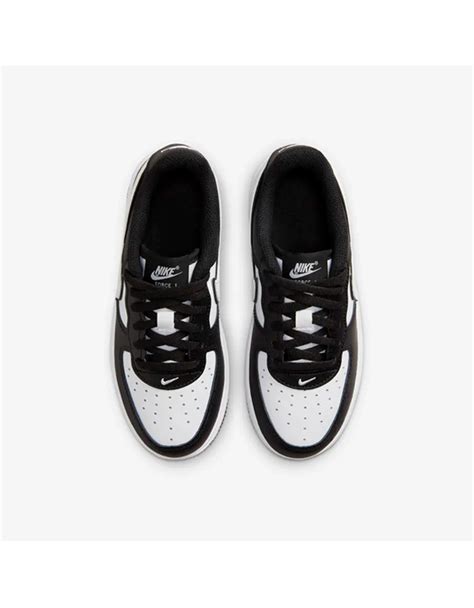 NIKE KIDS AIR FORCE 1 LOW LV8 BLACK WHITE 1673315893 투엘 TWOEL