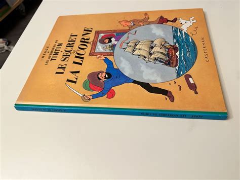 LES AVENTURES DE TINTIN LE SECRET DE LA LICORNE 1979 Kaufen Auf