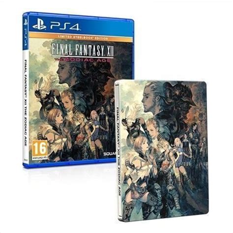 Playstation Ps Final Fantasy Xii The Zodiac Age Limited Steelbook