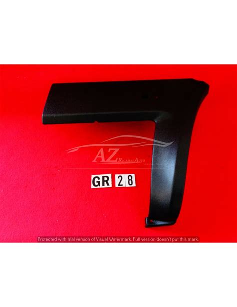 Modanatura Fascione Parafango Posteriore Sx Fiat Panda 4x4 Originale