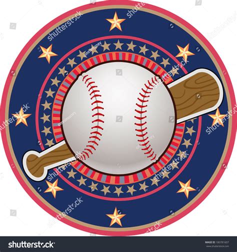 Baseball Champion Baseball Label Stock Vector (Royalty Free) 180781607