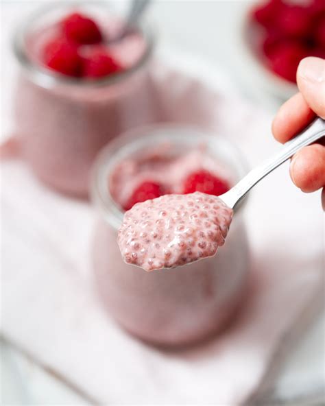 Raspberry Chia Pudding Recipe Healthy Fitness Meals