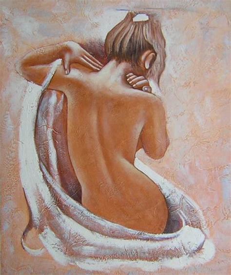 Peinture Dos Femme Nue Tableau Peint Sur Toile