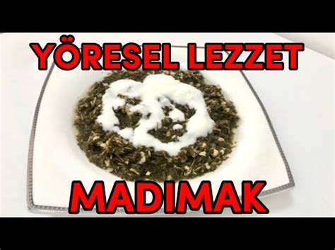 Yöresel Yemek Madımak Yapımı I Çorum Yöresi Tarifi İle Madımak Yapımı