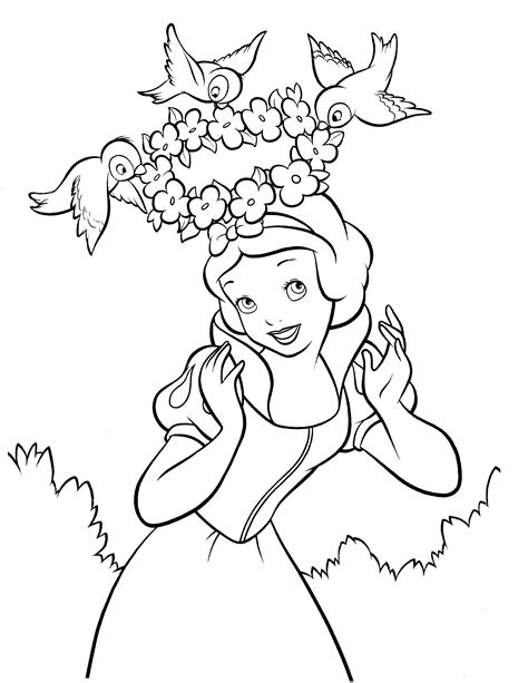 Snow White Coloring Pages - Best Coloring Pages For Kids