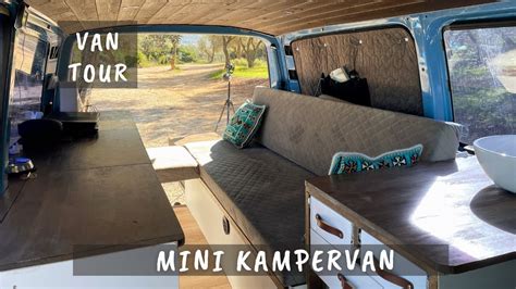 Funkcjonalny Mini Kamper Na Bazie VW T5 Vantour YouTube