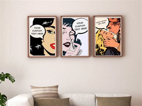 CUSTOM Retro Pop-art Print Custom Prints Retro Pop-art - Etsy