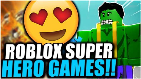 Best Roblox Superhero Games Youtube