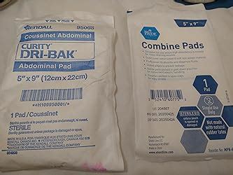 Amazon Medpride Sterile Abdominal Abd Combine Pads Pack X