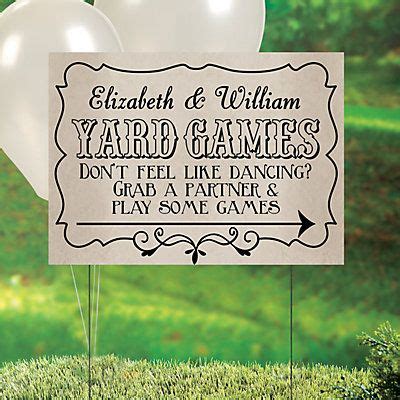 Personalized Wedding Yard Signs, Yard Signs, Lawn Signs, Custom Yard ...