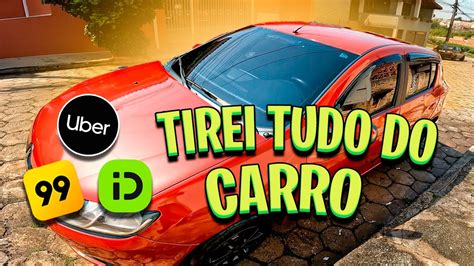 Tirei Tudo Do Carro Uber Pop E Indrive Youtube