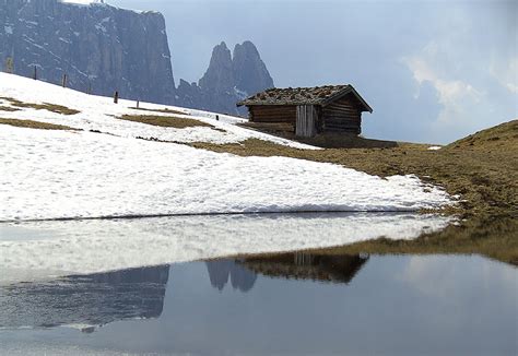 Skifahren Im Skigebiet Seiser Alm Gr Den Dolomiti Superski