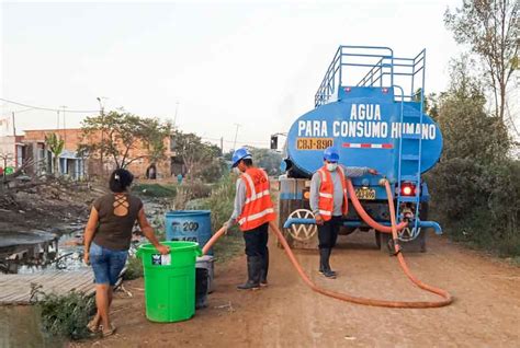 REPARTO GRATUITO DE AGUA BENEFICIARA A MÁS DE 11 MIL POBLADORES DE